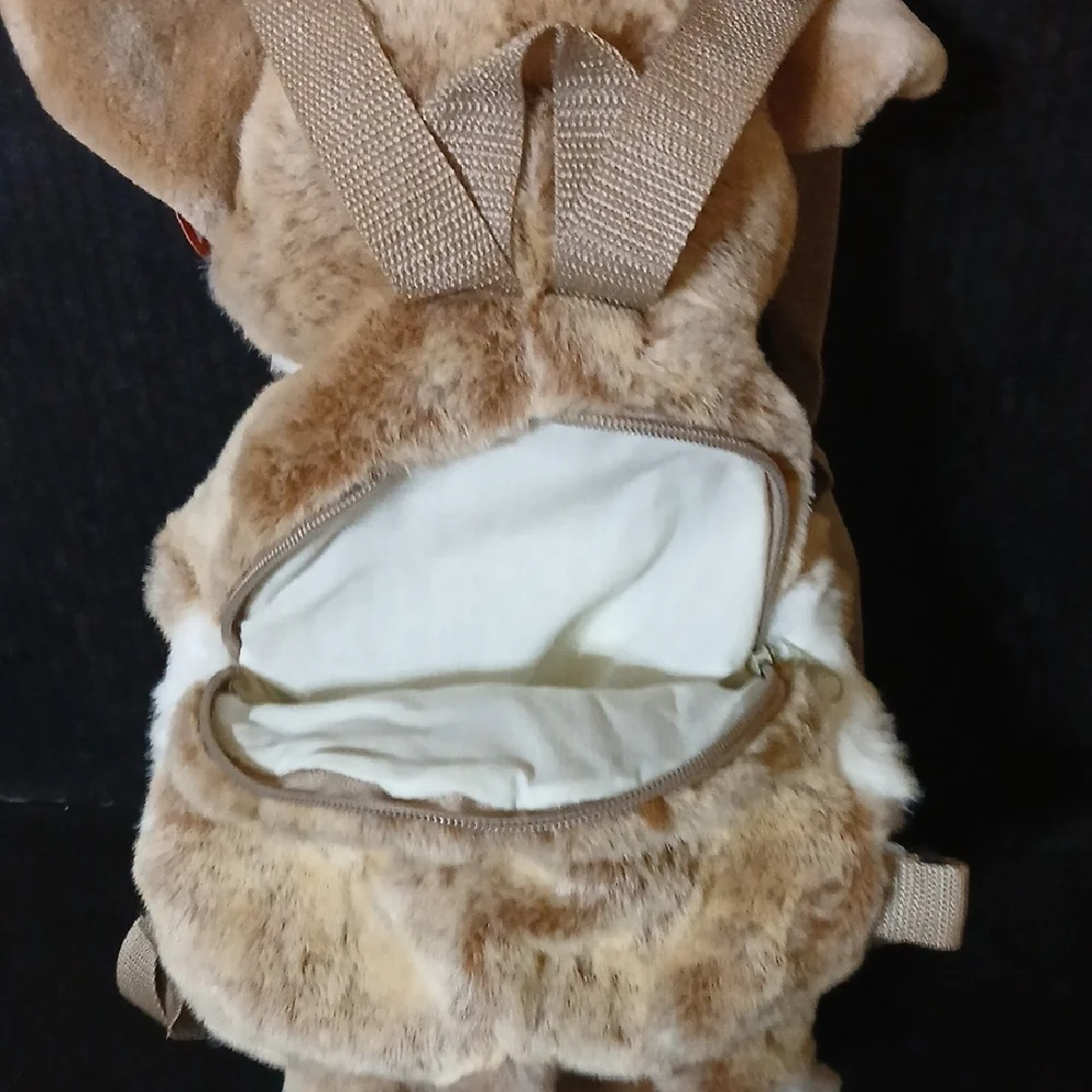 The Backpack BushBaby By Fiesta Toy- Real Cute & Ultra Soft Mwmt 2007 New W/Tags - Picture 8 of 12